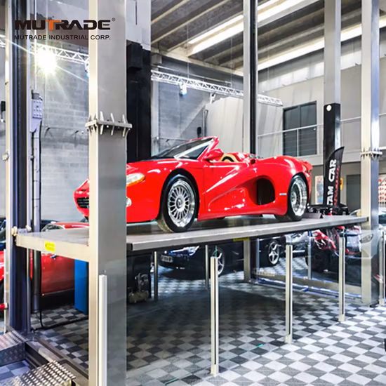 Elevador de piso a piso de 4 postes hecho a medida