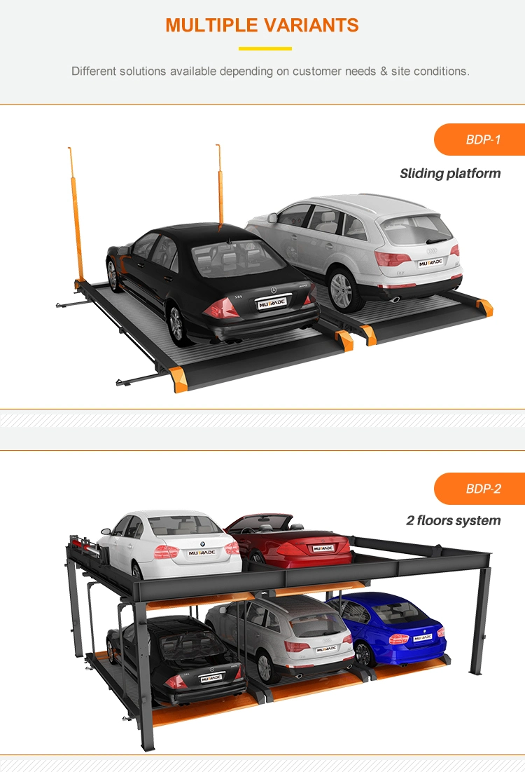 Puzzle Parking System Sliding Parking Platform Automatic Car Parking System