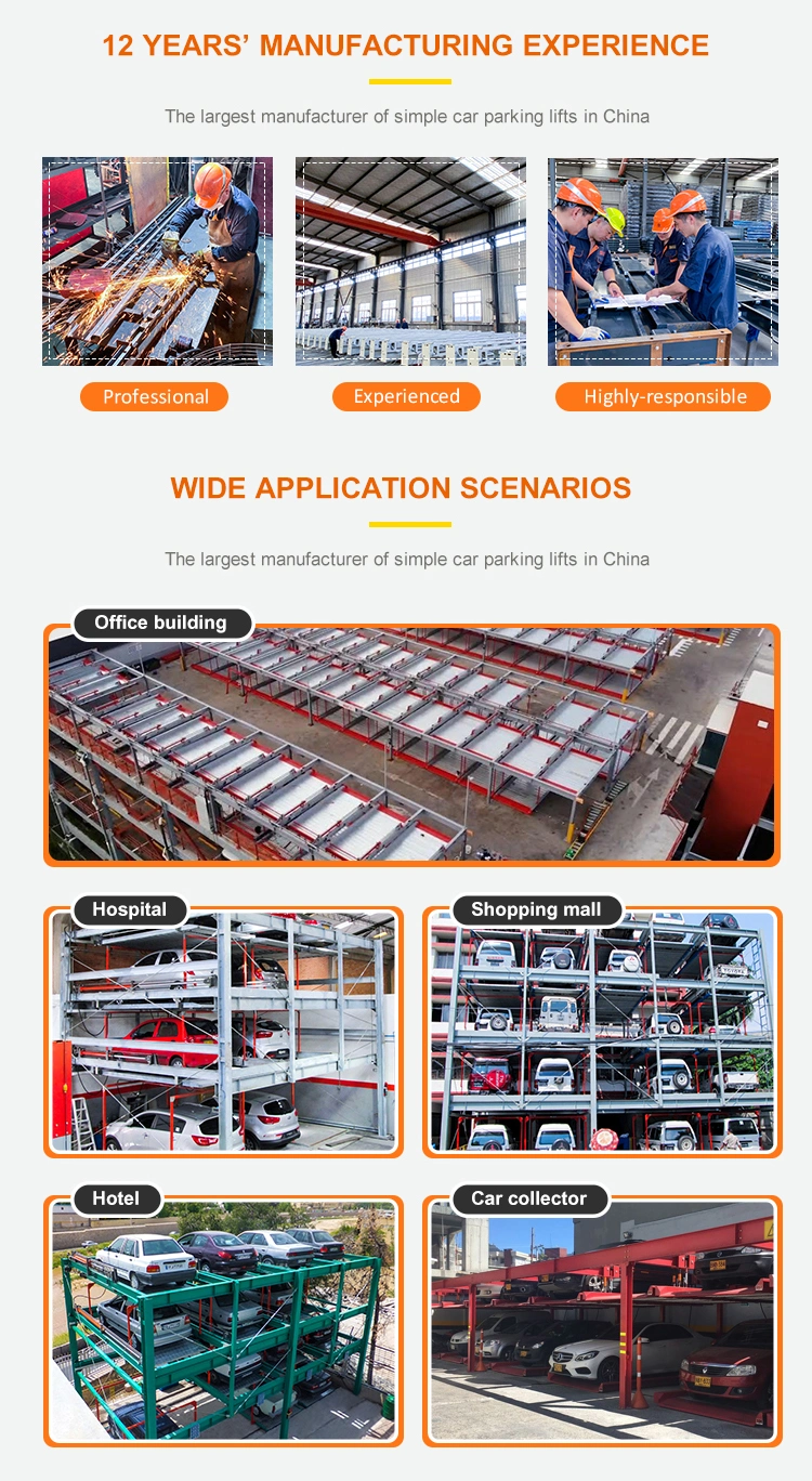 Multilevel Parking Mechanical Car Parking Smart Parking System