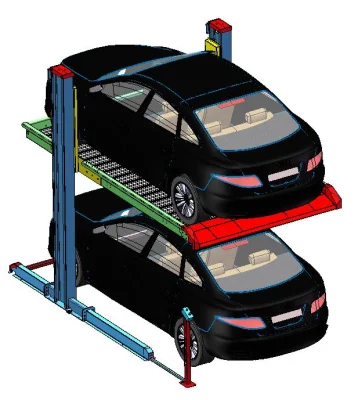 Precio directo de fábrica Auto Mobile Puzzle Car 2 Floor Lift Parking System