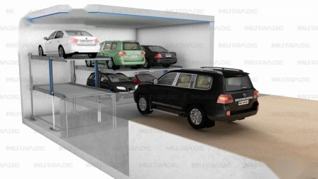 Mutrade Starke Pit Parker Plataforma Sistema de estacionamiento para dos autos